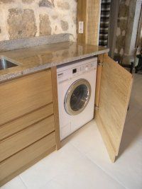 Cuisine NANTES porte lave linge